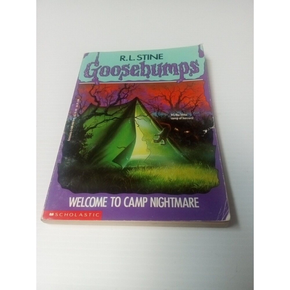 Goosebumps Welcome to Camp Nightmare R.L. Stine Scholastic Paperback Horror